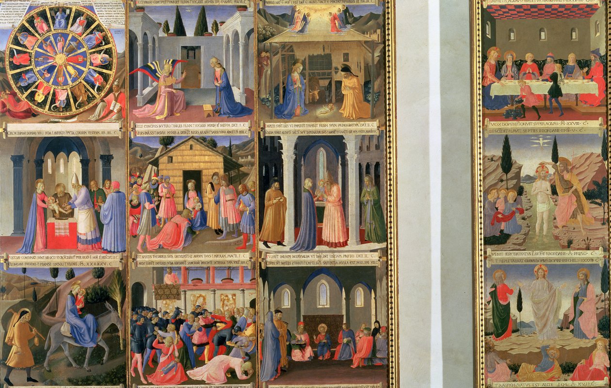 Scene della vita di Cristo, pannelli uno e due dal Tesoro d