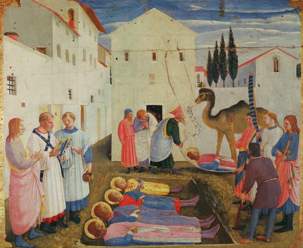 Sepoltura dei SS. Cosimo e Damiano da Fra Angelico