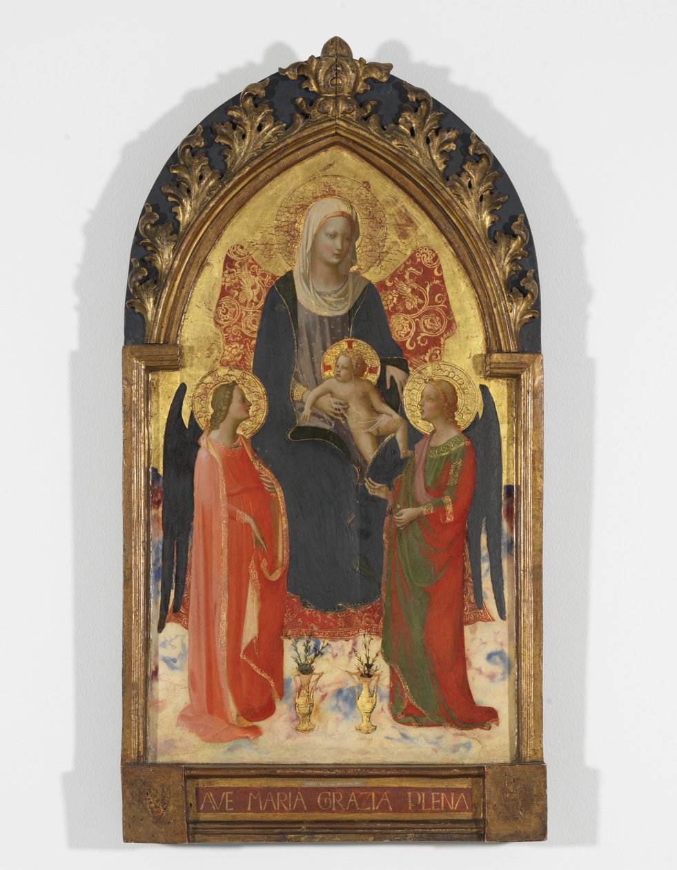 Madonna col Bambino e due angeli da Fra Angelico