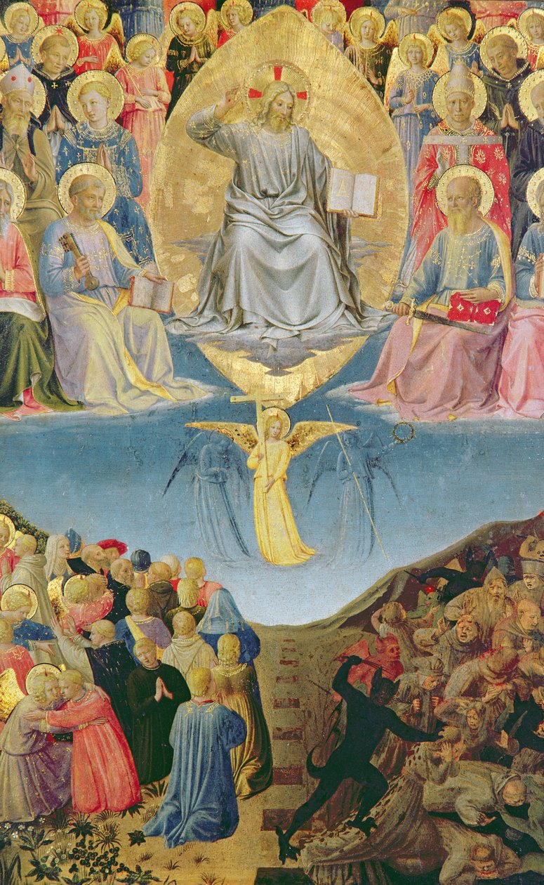 Il Giudizio Universale, pannello centrale di un trittico da Fra Angelico