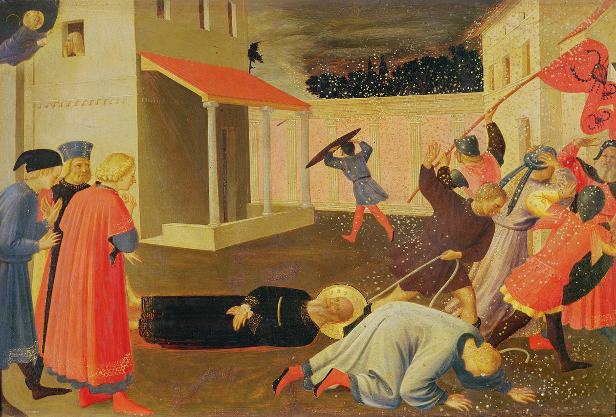 Il martirio di San Marco, predella dal Trittico dei Linaioli, 1433 da Fra Angelico