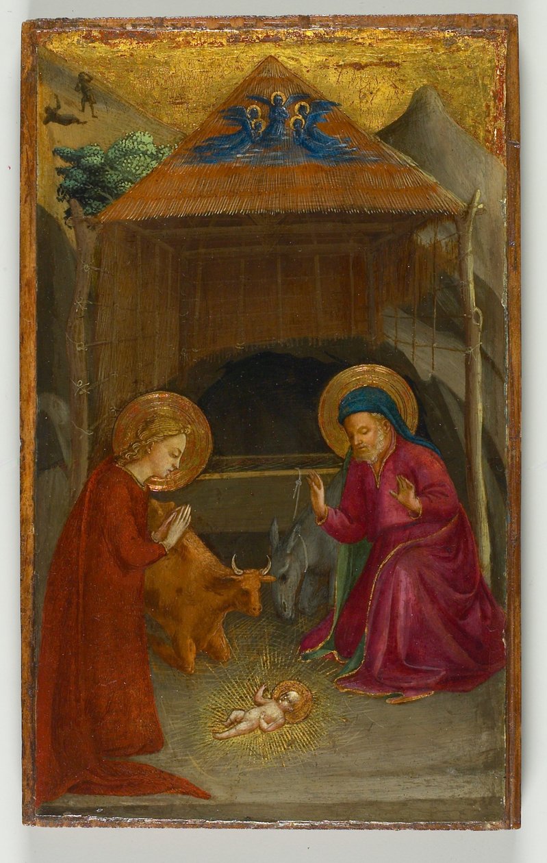 La Natività, c.1425-30 da Fra Angelico