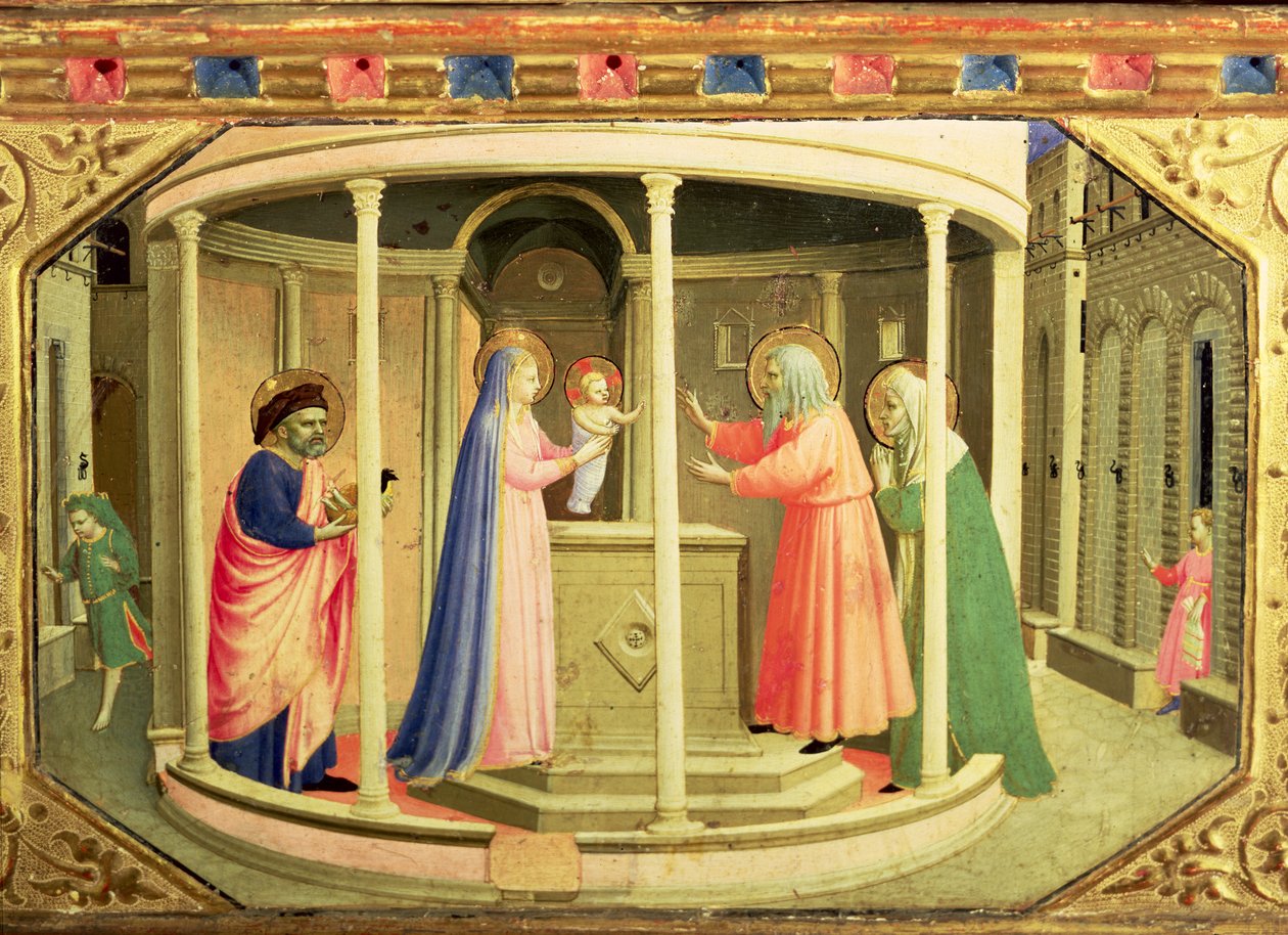 La Presentazione al Tempio, dalla predella dell
