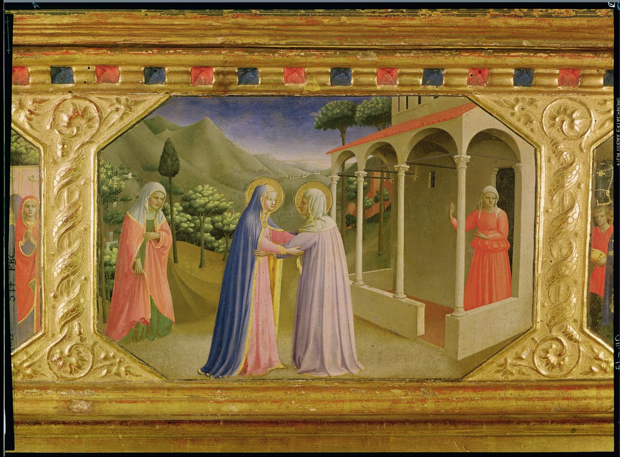 Visitazione, dalla predella dell