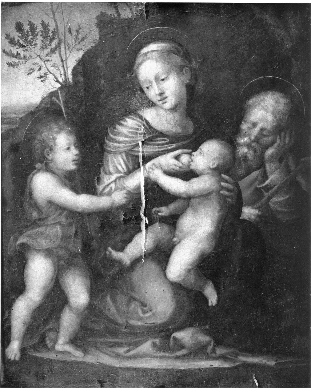 Sacra Famiglia con San Giovanni da Fra Bartolomeo