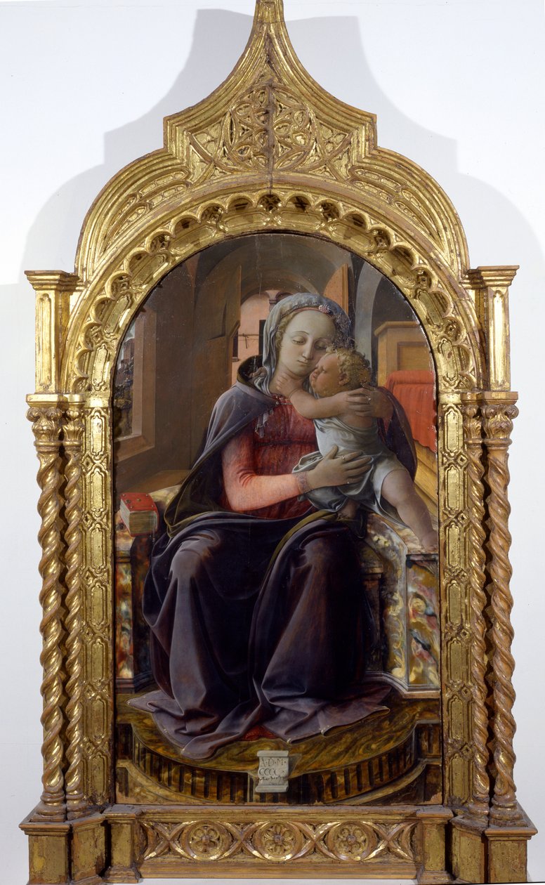 Madonna di Tarquinia, 1437 da Fra Filippo Lippi
