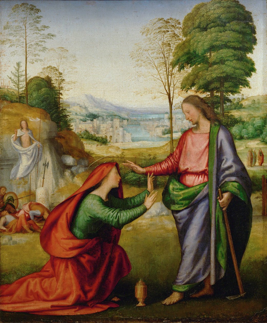 Noli me tangere - Santa Maria Maddalena incontra Cristo dopo la sua resurrezione ... da Fra (1472 1517) Bartolomeo