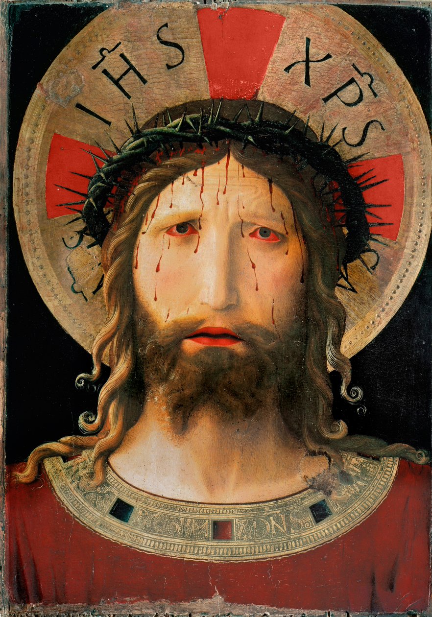 Cristo coronato di spine, 1430 circa (tempera su tavola) da Fra (c.1387 1455) Angelico