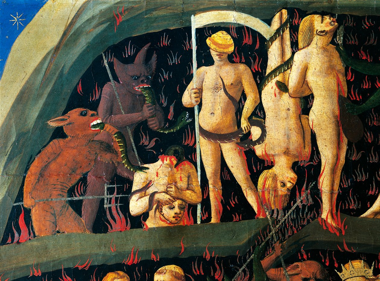 Giudizio Universale di Giovanni da Fiesole, noto come Fra Angelico da Fra (c.1387 1455) Angelico