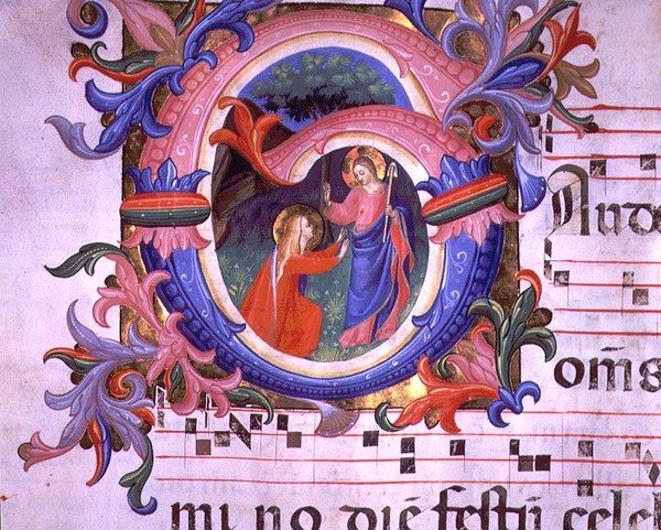 Iniziale istoriata 