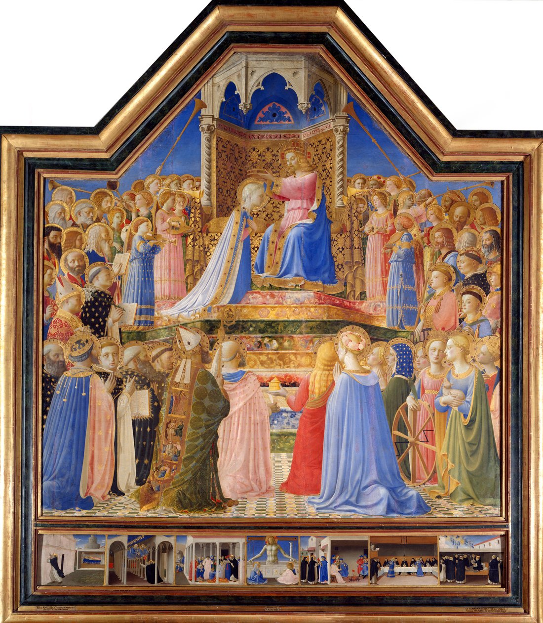 Incoronazione della Vergine da Fra  Angelico