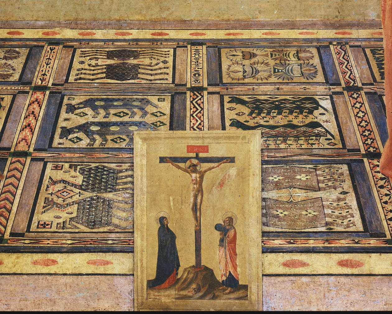 Crocifissione (dettaglio) da Fra  Angelico