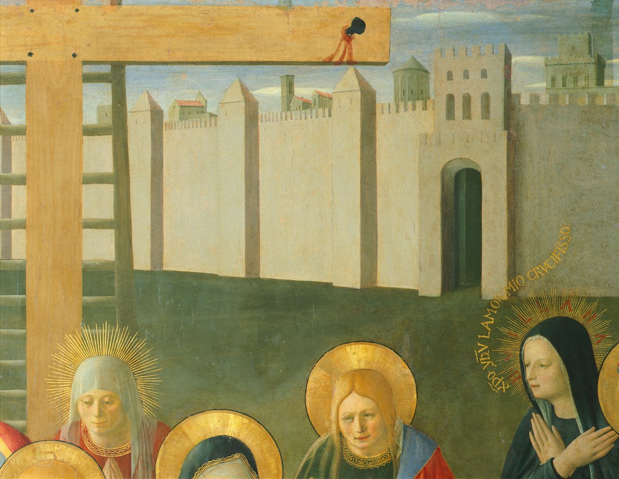 Inserto che raffigura il lutto di Cristo, pannello dall