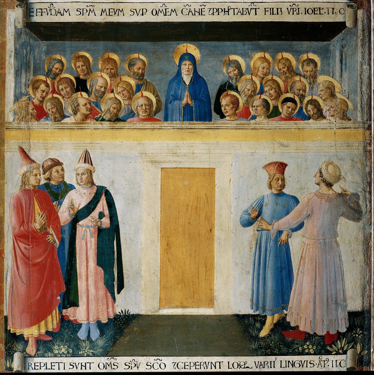 Pentecoste. Vita di Cristo, Armadio degli Argenti da Fra  Angelico