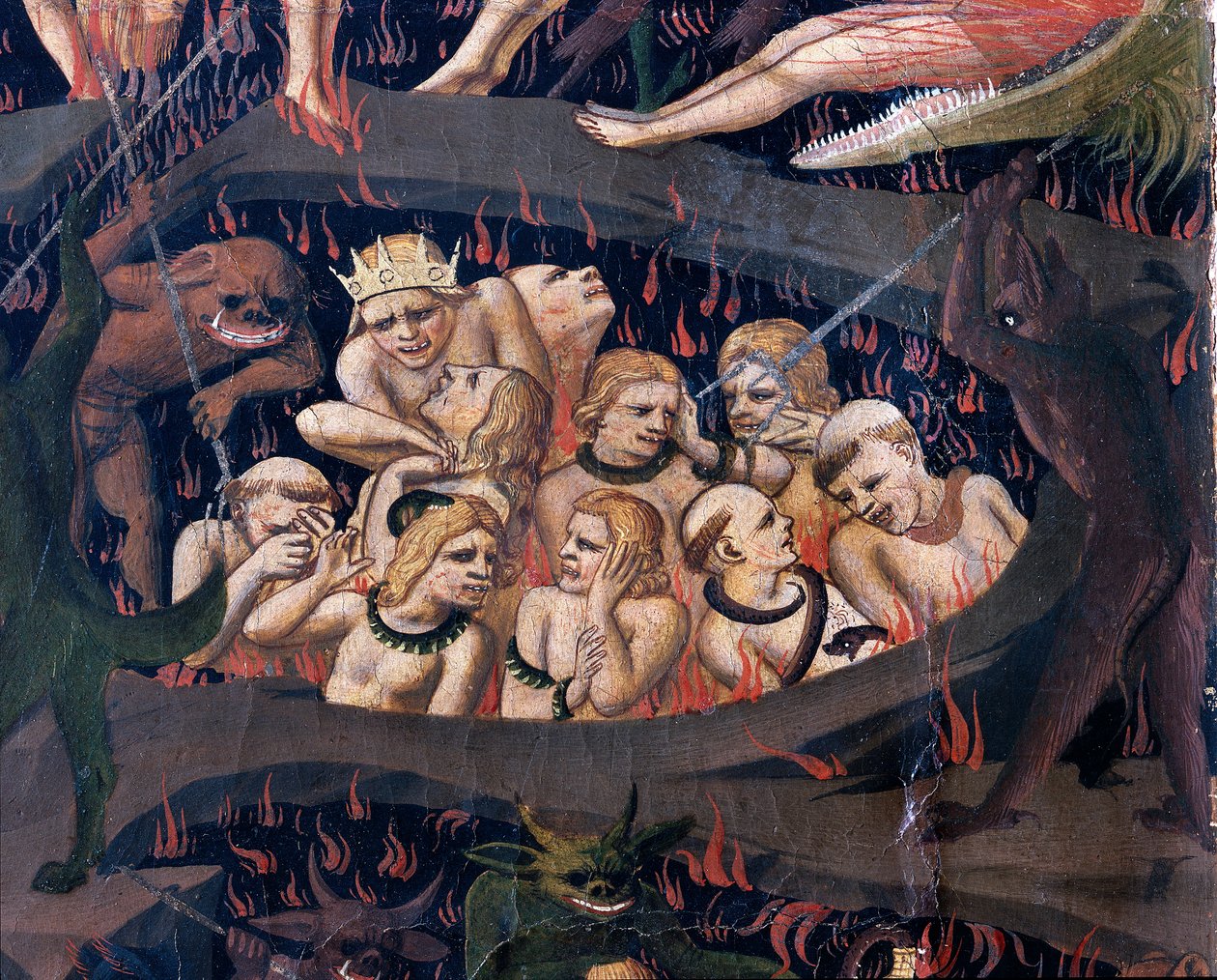 Il giudizio finale: Inferno da Fra  Angelico