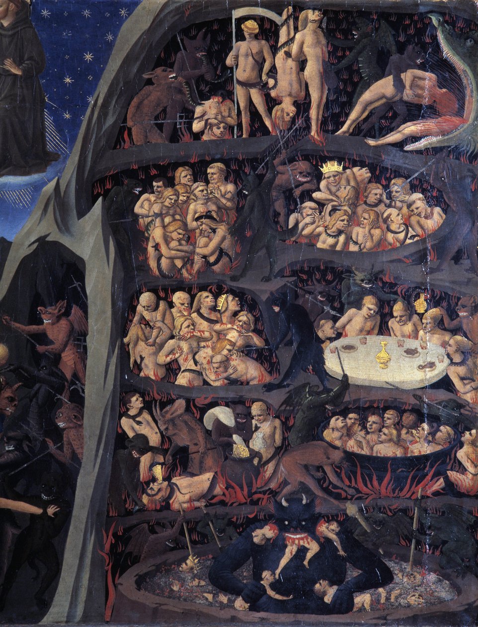 Il Giudizio Universale: Inferno da Fra  Angelico
