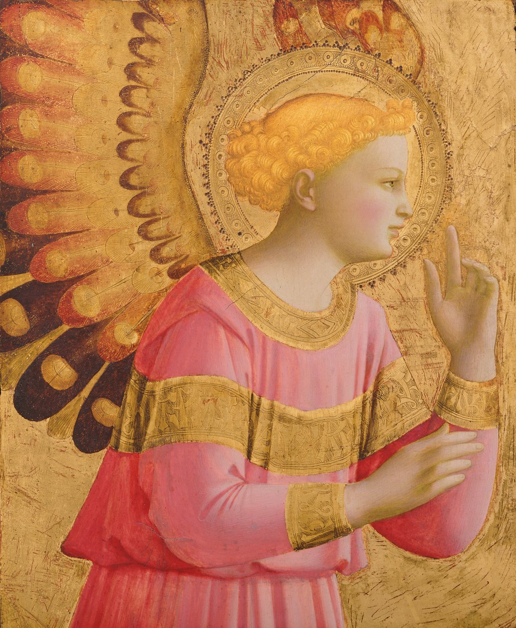Angelo Annunciatore, 1450-55 da Fra Angelico
