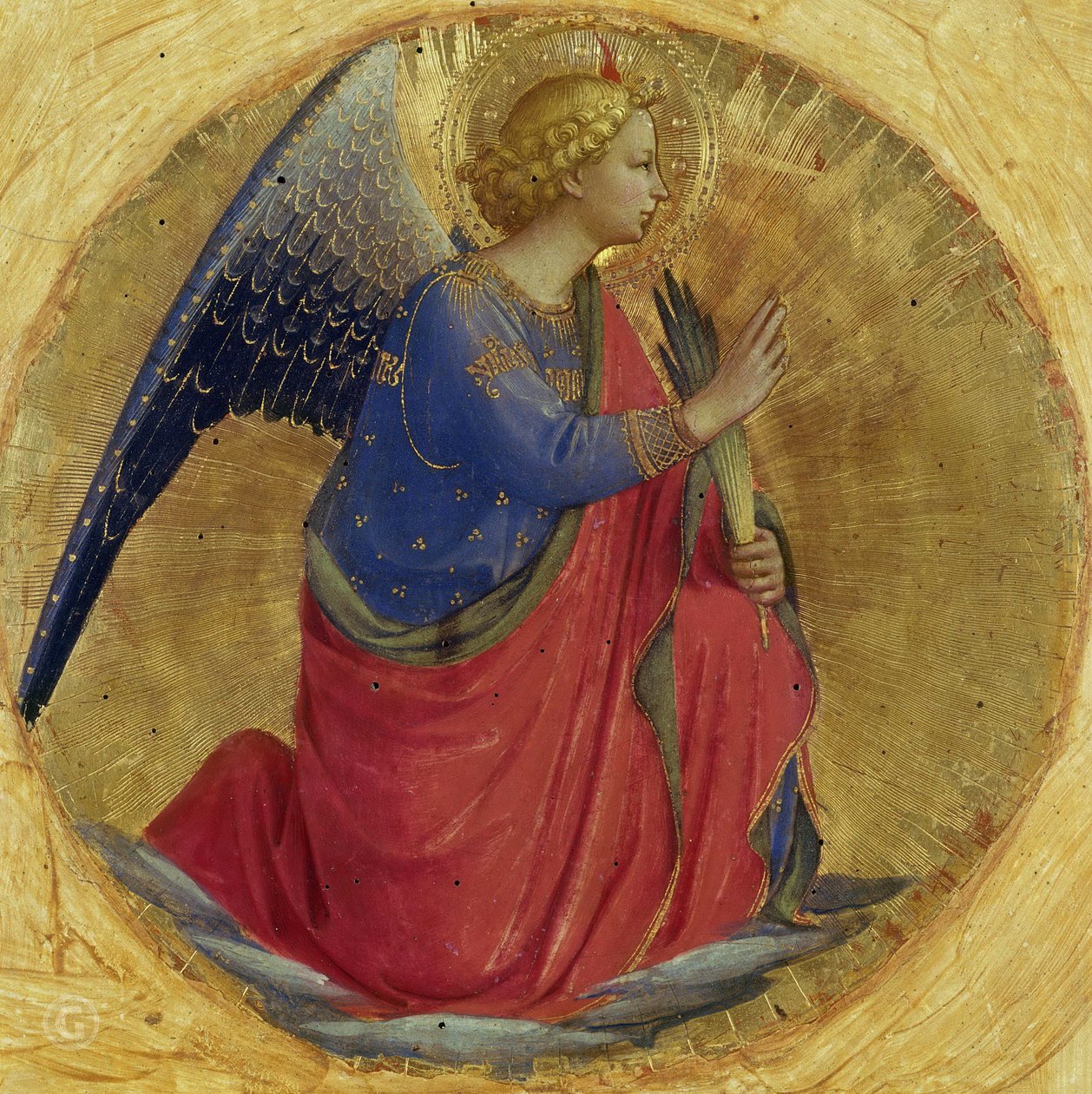 Italian: Annunciazione Perugia Altarpiece da Fra Angelico