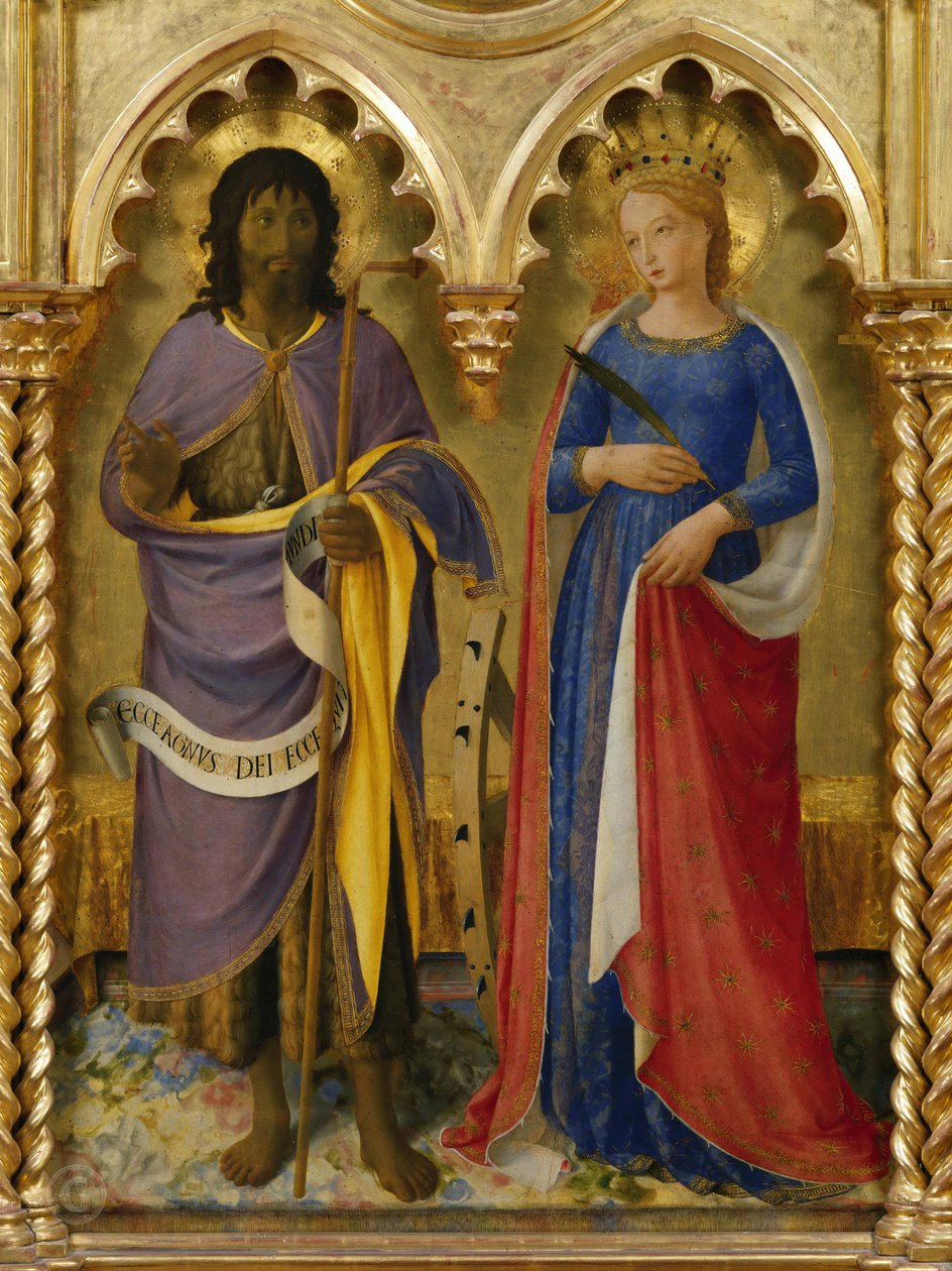 Italian: Annunciazione Perugia Altarpiece da Fra Angelico