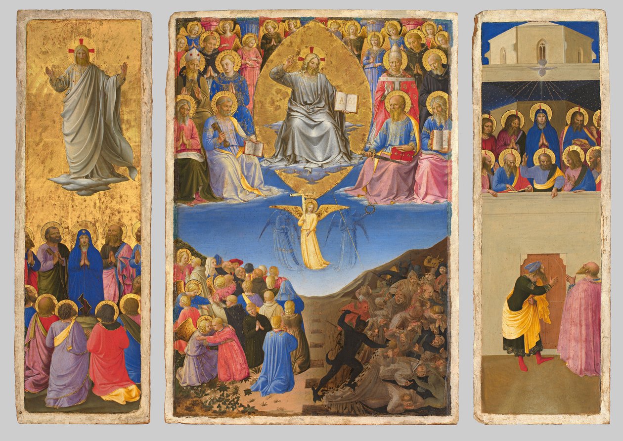 Trittico (Ascensione, Giudizio Universale, Pentecoste) Trittico del Giudizio Universale, dell