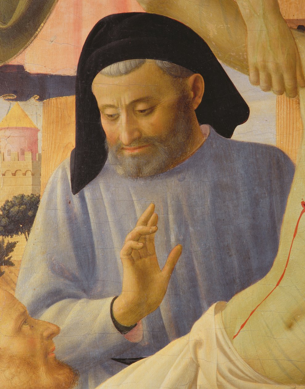 Santa Trinita, dettaglio di Giuseppe d