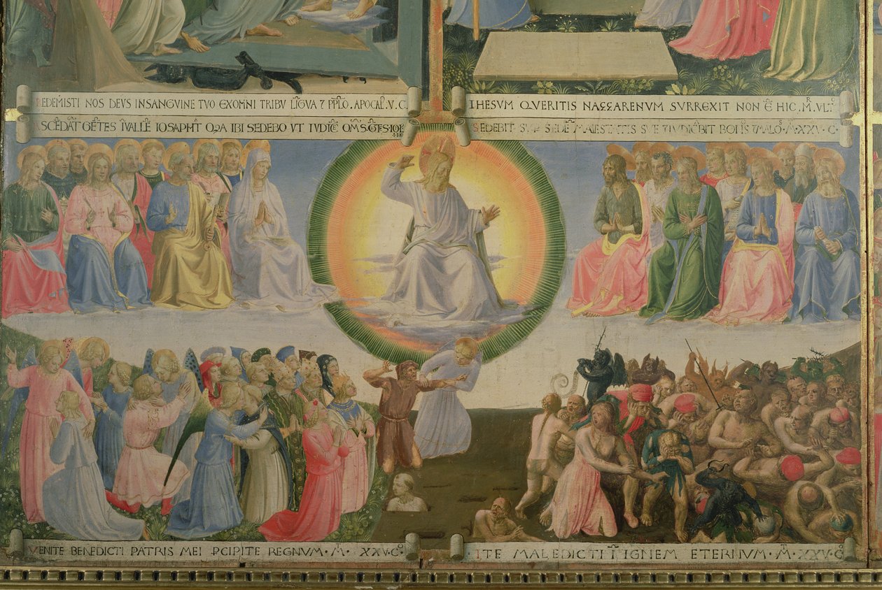 Il Giudizio Universale, dettaglio dal pannello quattro del Tesoro d