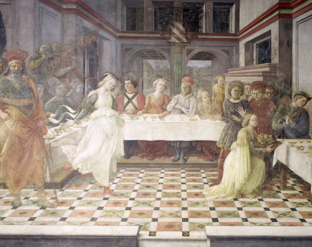 La festa di Erode da Fra Filippo Lippi
