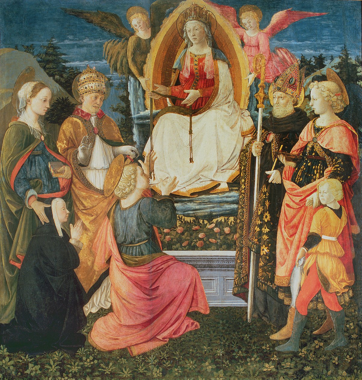 La Madonna della Sacra Cintola, 1456 da Fra Filippo Lippi
