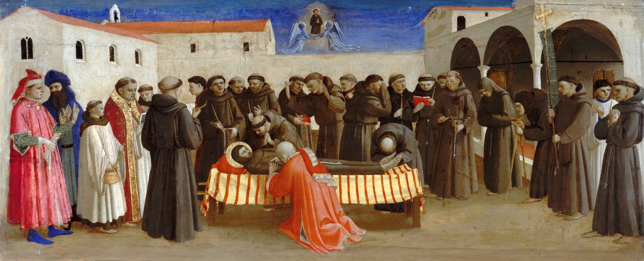 Compianto su San Francesco Scene dalla vita di San Francesco d