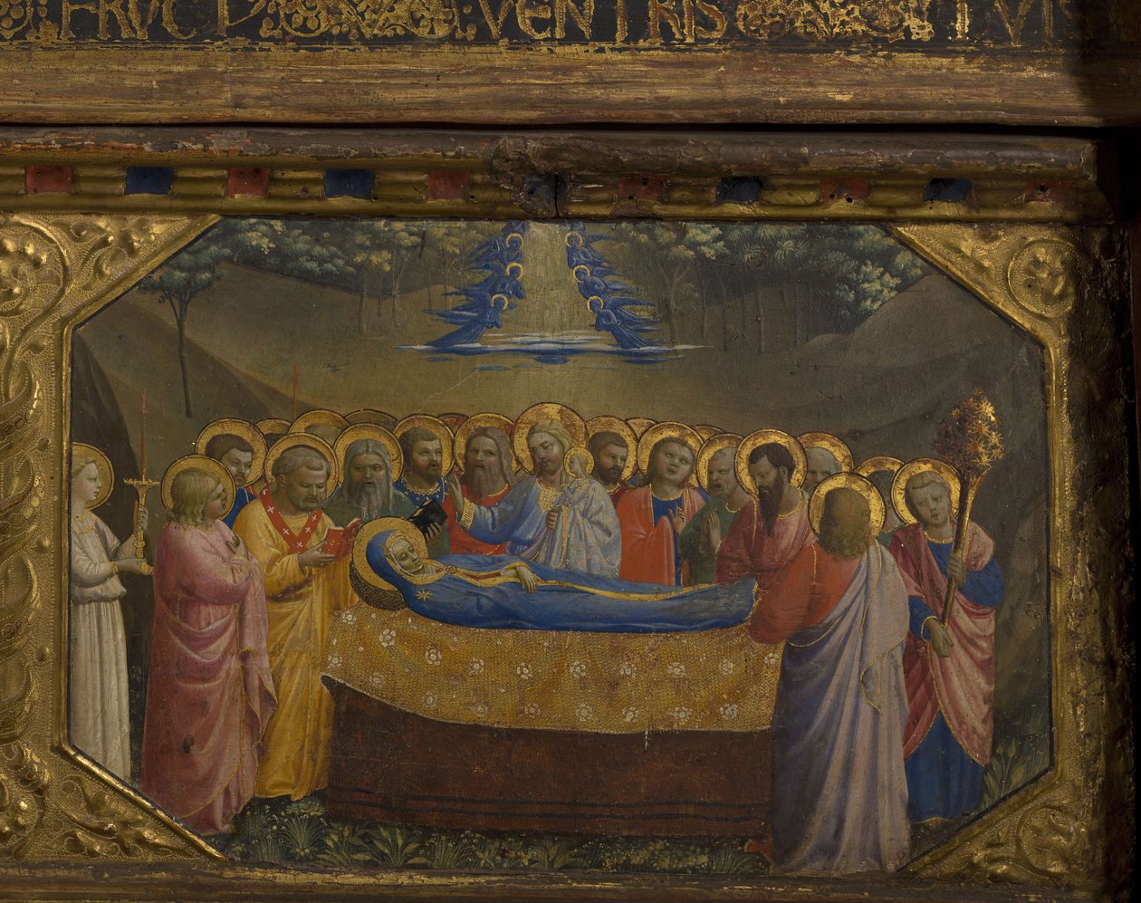 La morte della Vergine (dettaglio), 1430-1432 da Fra Giovanni Angelico da Fiesole
