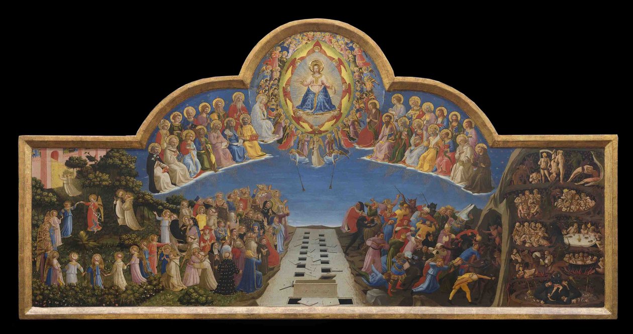 Il Giudizio Universale, ca. 1432 da Fra Giovanni Angelico da Fiesole