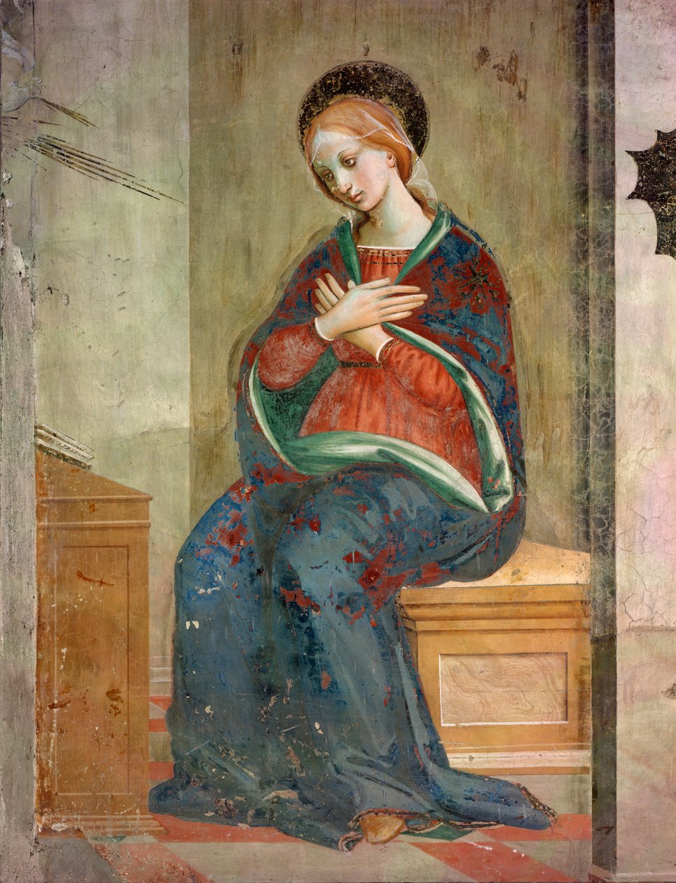Annunciazione (dettaglio) da Fra da Pistoia Paolino