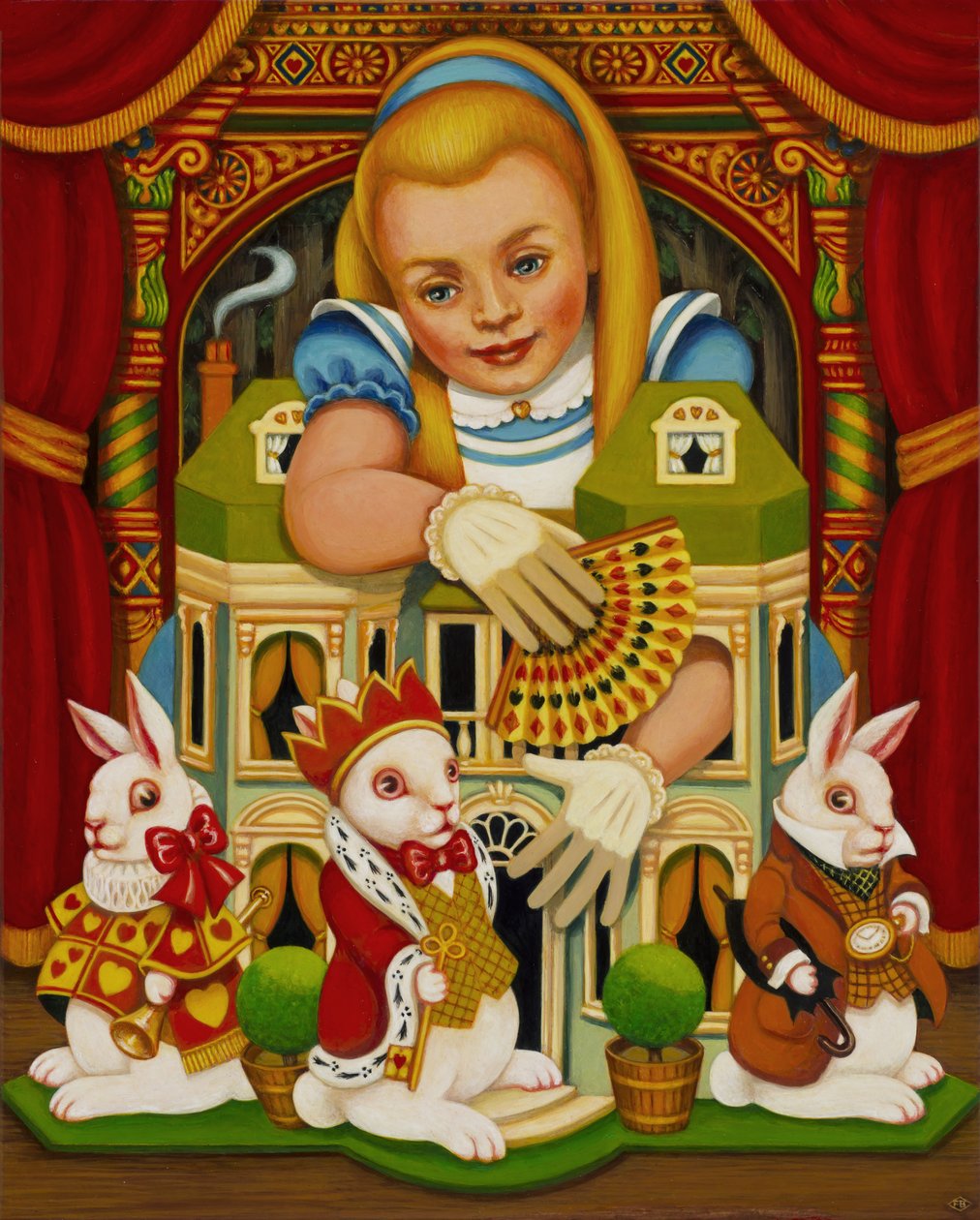 La Casa del Coniglio Bianco, 2015 da Frances Broomfield