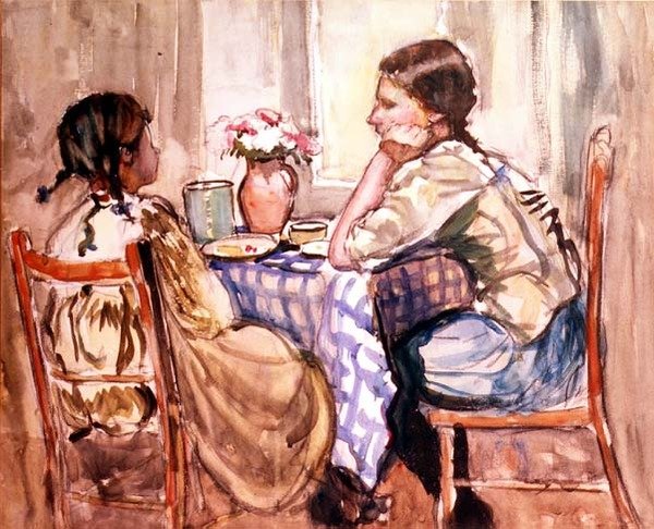 Il pasto da Frances Hodgkins