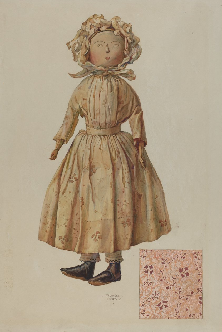 Bambola di pezza da Frances Lichten