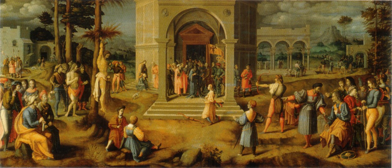 La leggenda dei figli dei re da Francesco Ubertini Bacchiacca
