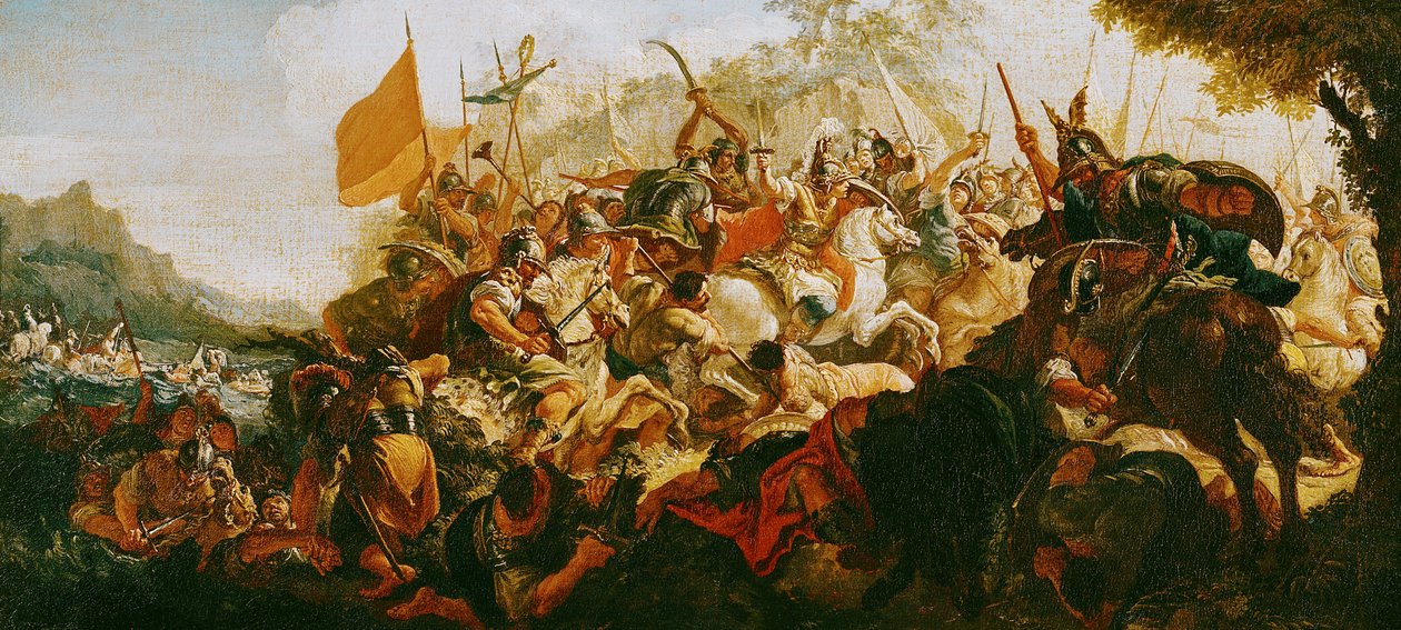 La Battaglia del Granico nel maggio 334 a.C. da Francesco Fontebasso