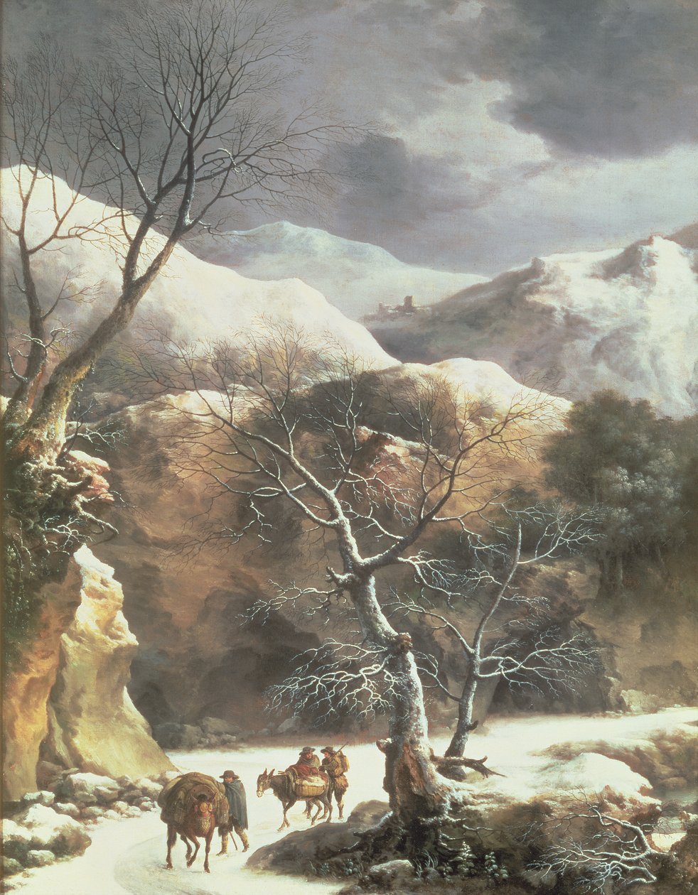 Paesaggio invernale da Pier Francesco Foschi