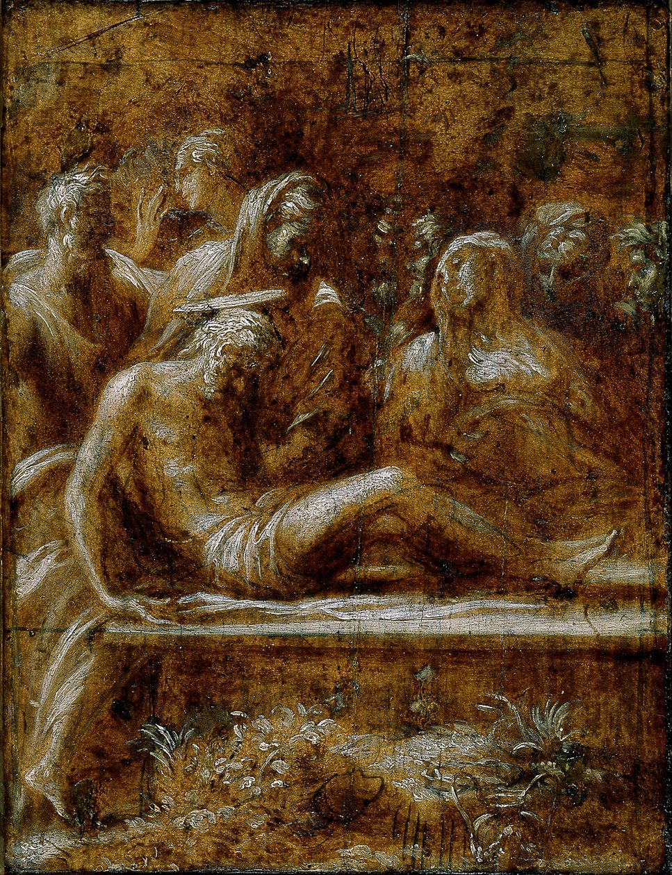 La sepoltura di Cristo da Parmigianino