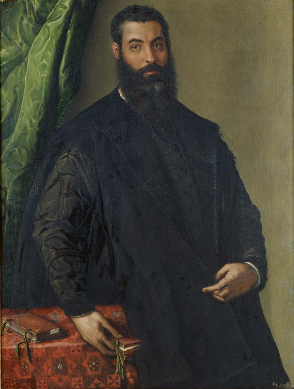 Ritratto di un uomo da Francesco de Rossi Salviati Cecchino