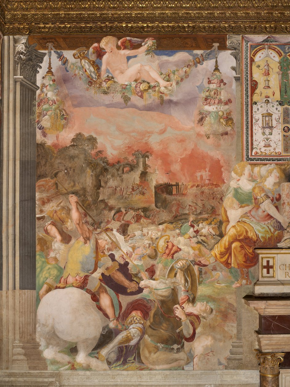 La rotta dei Volsci da Francesco de Rossi Salviati Cecchino