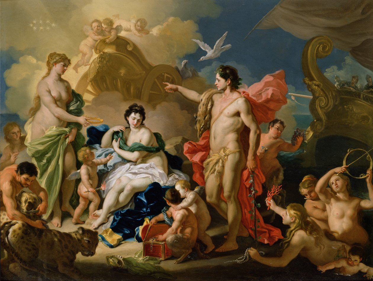 Bacco e Arianna da Francesco Solimena