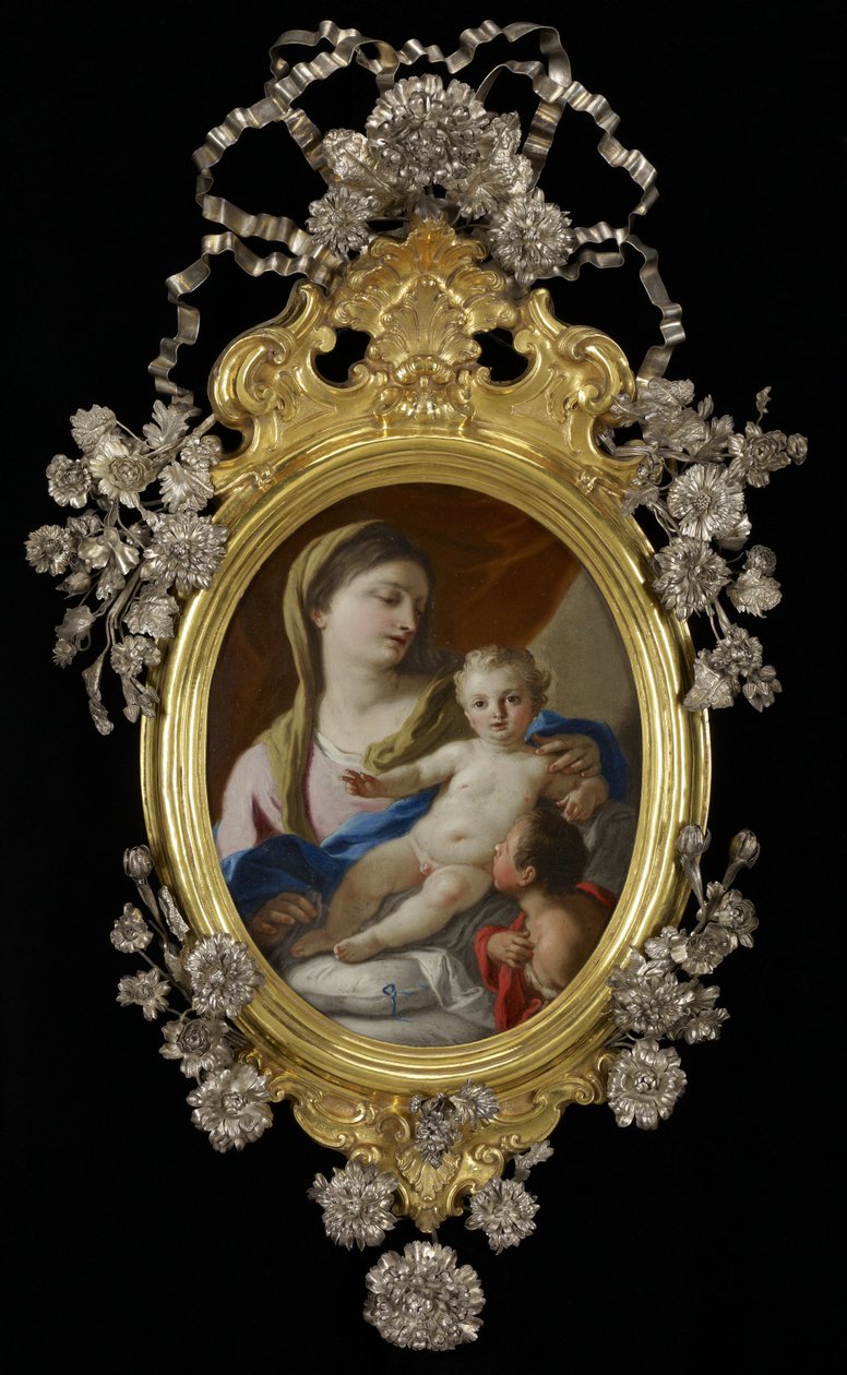 La Madonna col Bambino e il piccolo San Giovanni da Francesco de Mura  