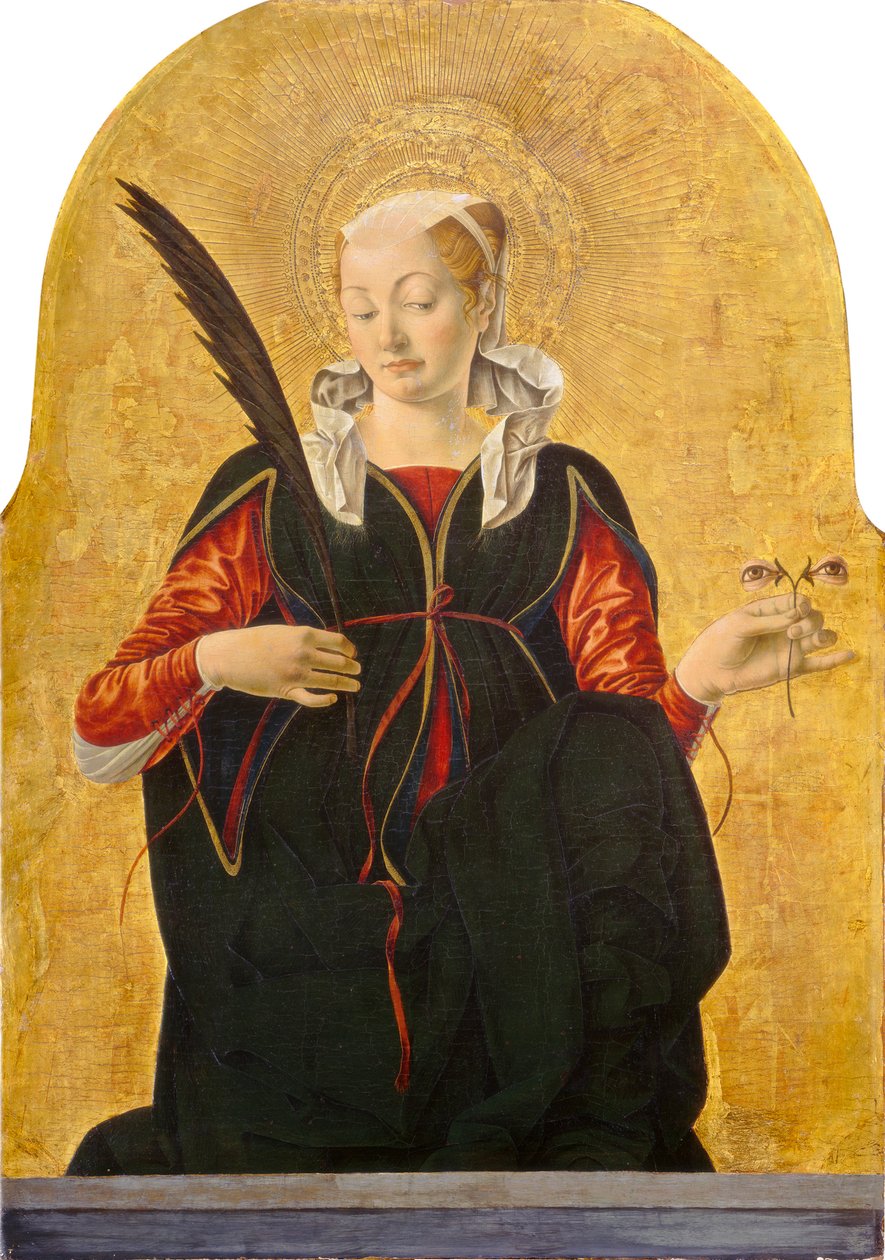 Santa Lucia, c. 1473-74 da Francesco del Cossa