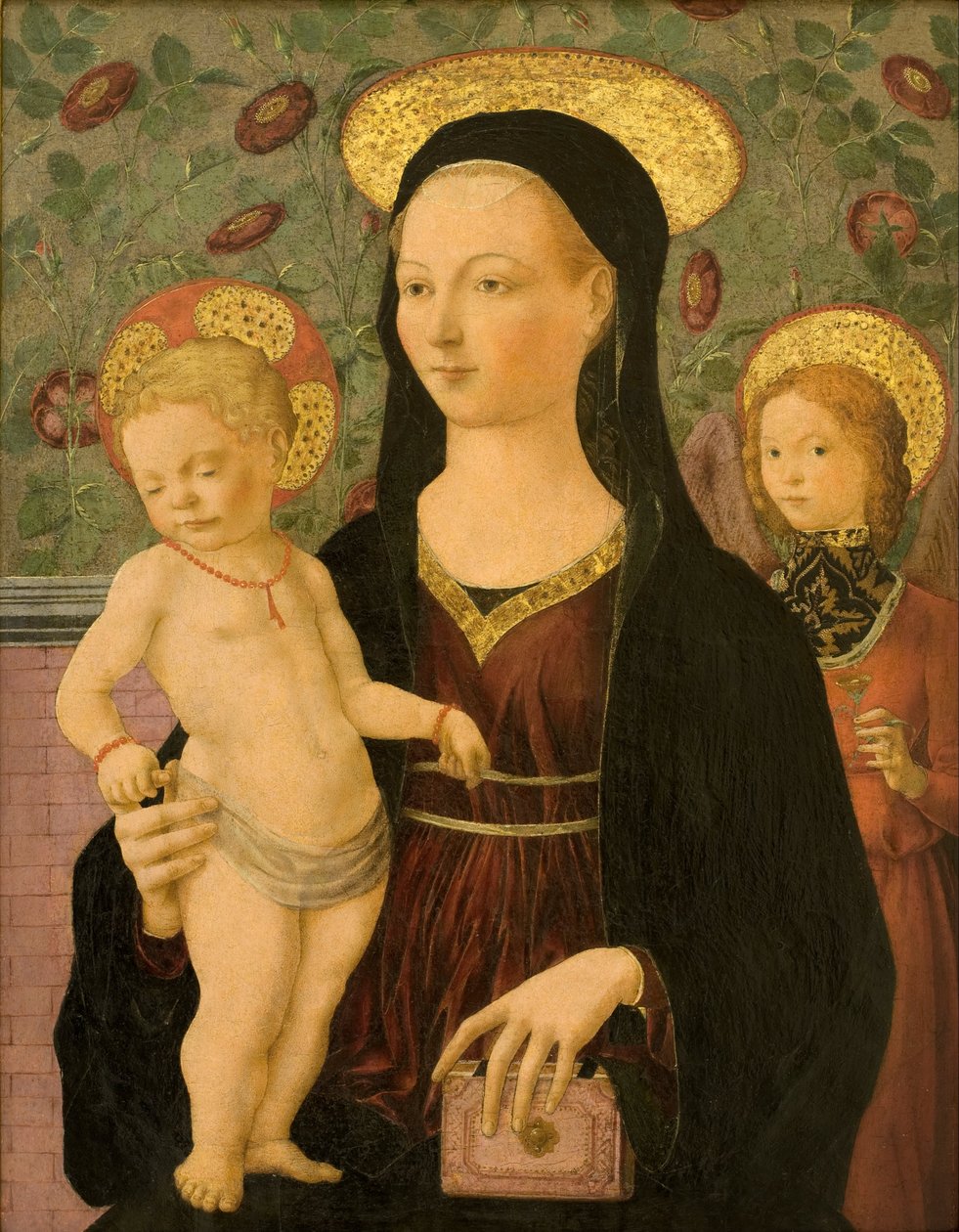 Vergine e Bambino con un Angelo da Francesco del Cossa