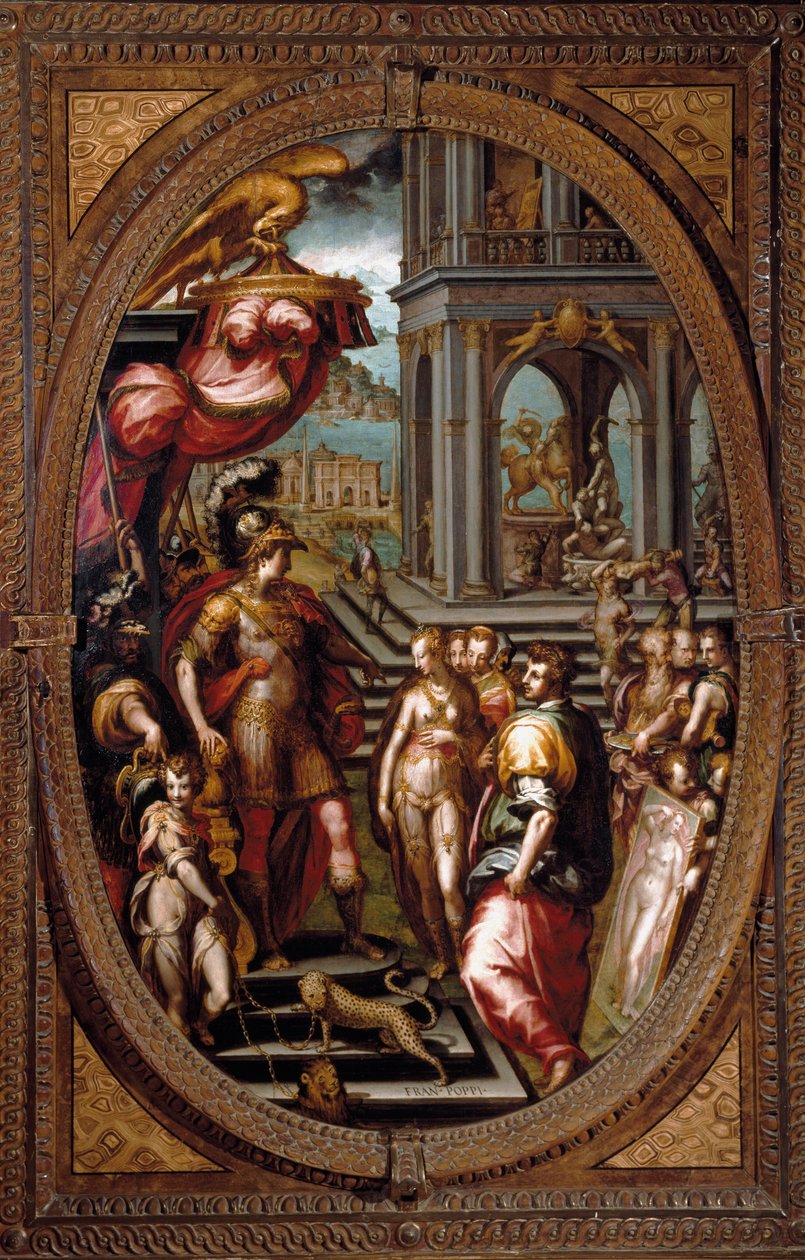 Alessandro Magno cede Campaspe ad Apelle da Francesco Morandini