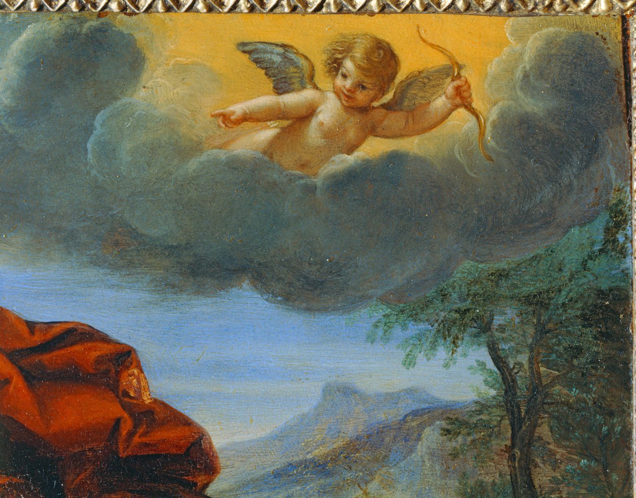 Apollon e Dafne - Apollo e Dafne ... da Francesco Albani