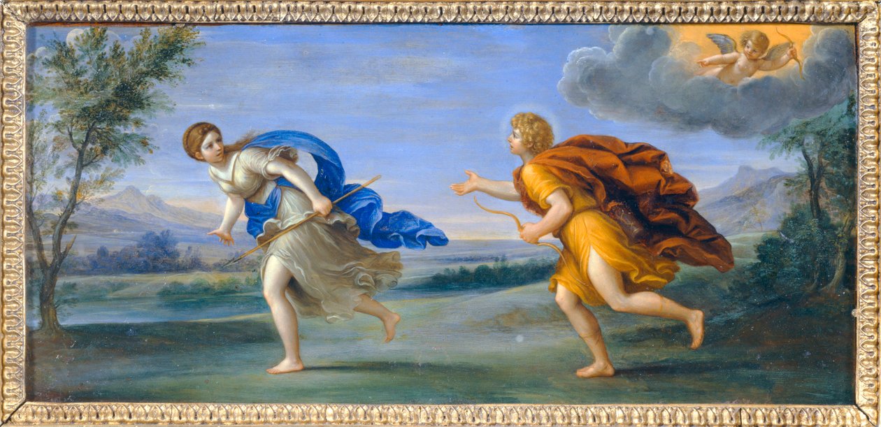 Apollon e Dafne - Apollo e Dafne ... da Francesco Albani