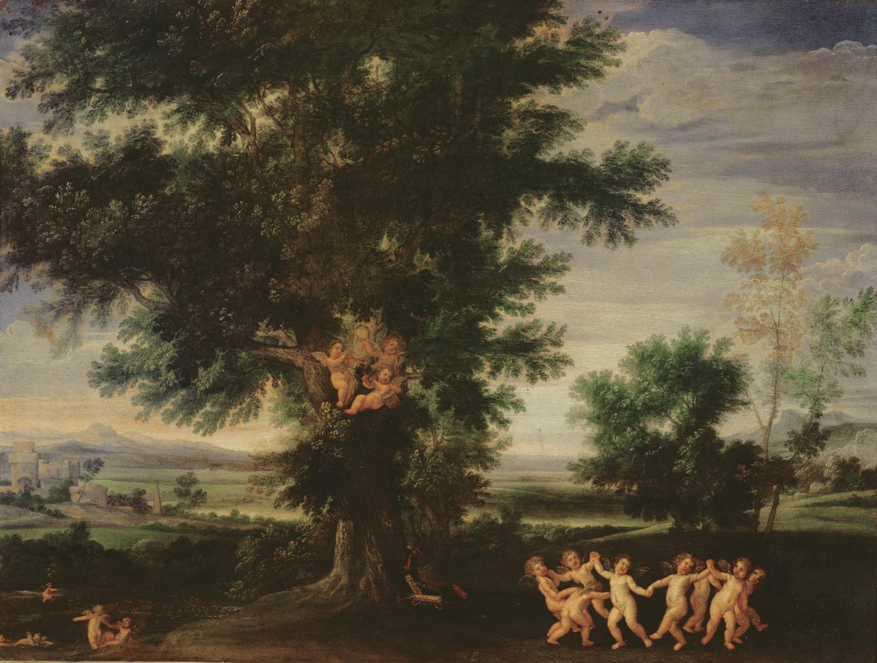 Danza dei Cupidi, c.1630 da Francesco Albani