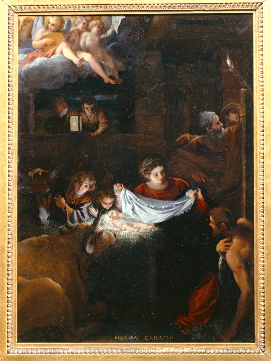 La Nativite - Natività ... da Francesco Albani